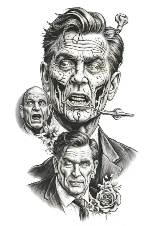 Two Face While Saying Watch Who You Trust