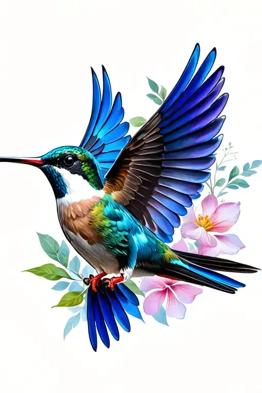 Colibri Flying