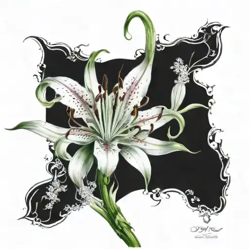 Spider Lilly Flower