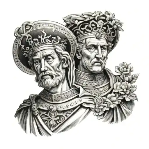 Saint Cosmas And Damian And Calabria