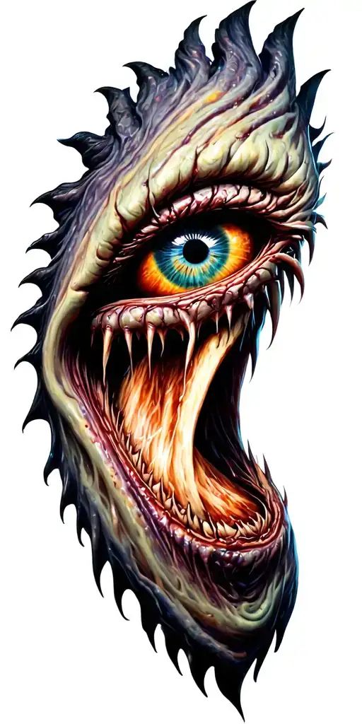 Monster With Vertex Eye
