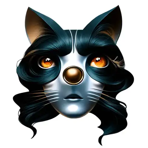 Mask With Rotating Eyes