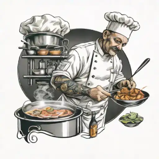 Chef Cooking