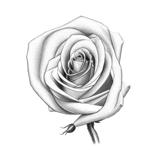 Microphone With A Rose Wrapped Around It