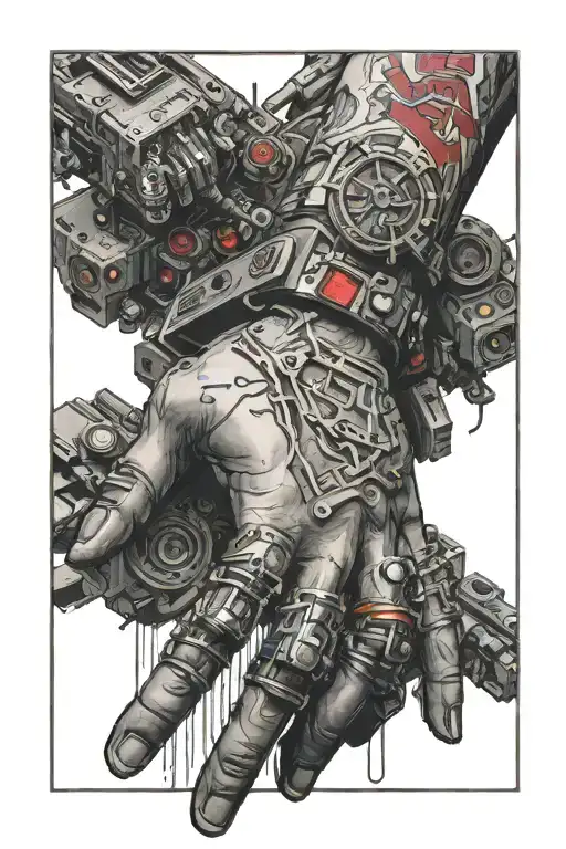 Johnny Silverhenk Hand From Cyberpunk 2077