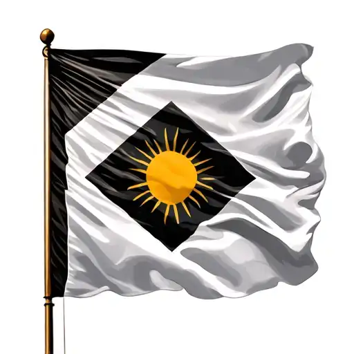 The Aboriginal Flag Flying