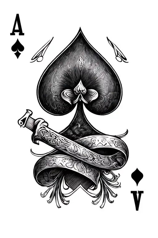 Ace Of Spades Surrounded
