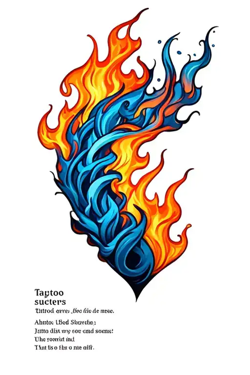 Flames Left Arm Sleeve