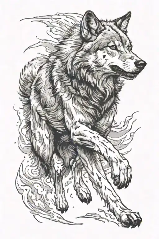 Wolf Running