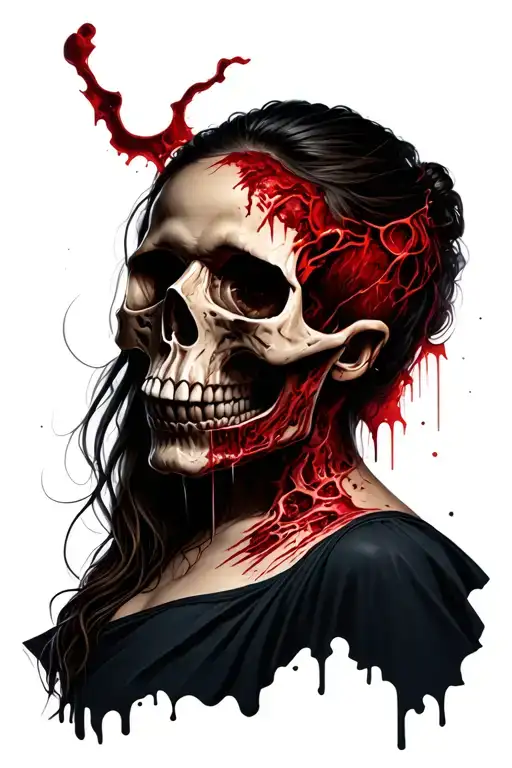 Shoulder Skull Torn Flesh