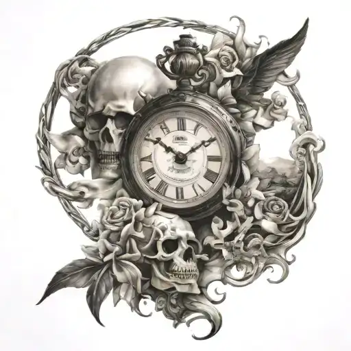 Life Death Time Running