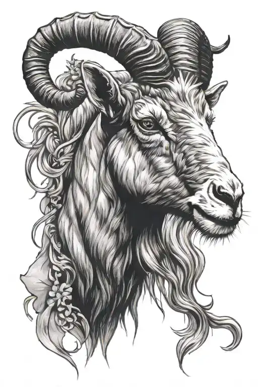 Year Of The Goat Standing