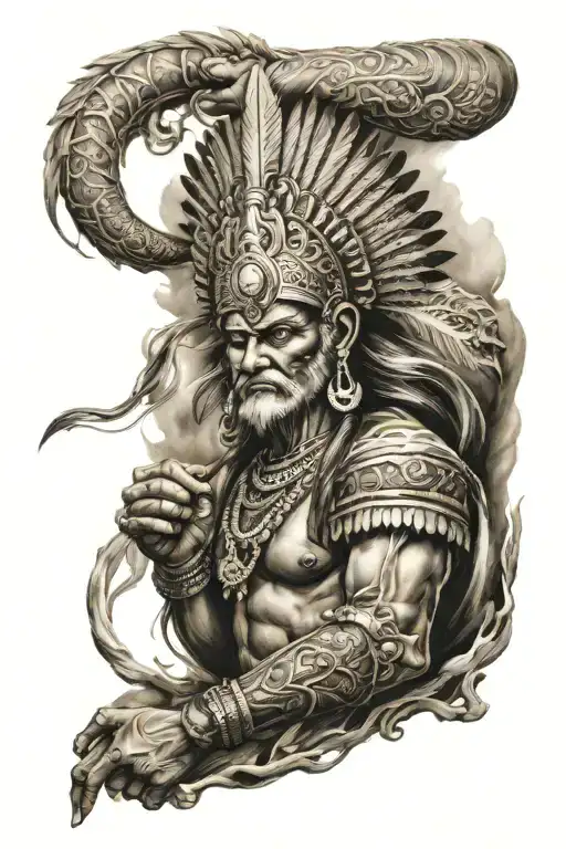 Indian Mythology Arm Sleeve