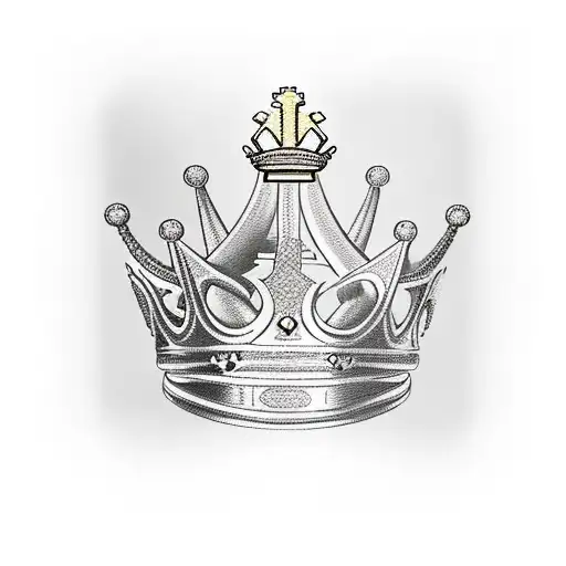 King's Crown Chess Piece