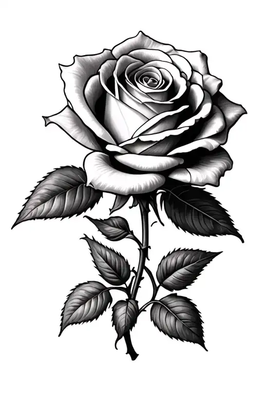 Rose Tattoo Design