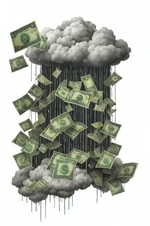 A Cloud That Is Raining Money