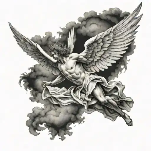 Icarus Falling Angel