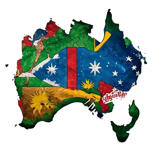 Italy Macedonia And Australia All Incorporated In One Tattoo Being My Countries Of Origin