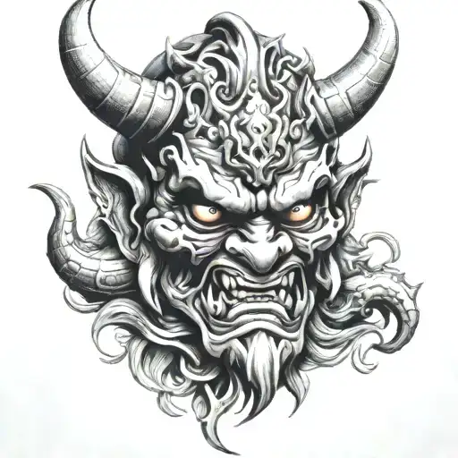 Oni Mask Lower Part