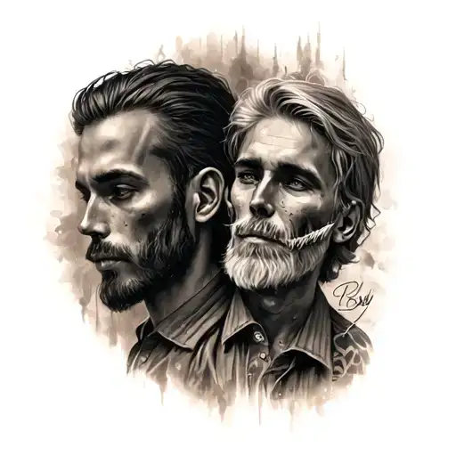 Tribute To Dead Father Son