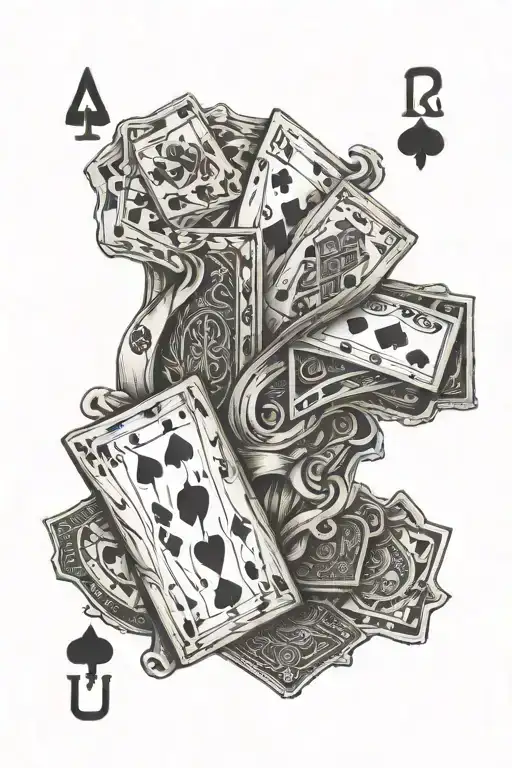 Straight Flush Hand Of Cards