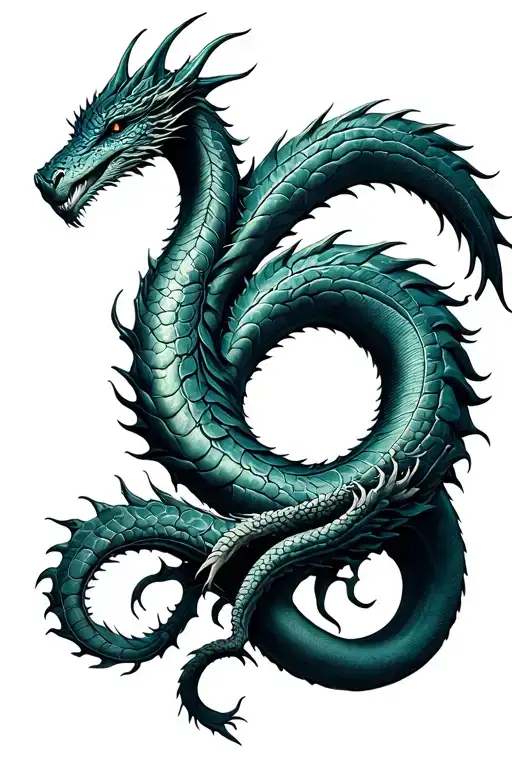 Jormungandr Yggdrasil Nordic Runs Engraved