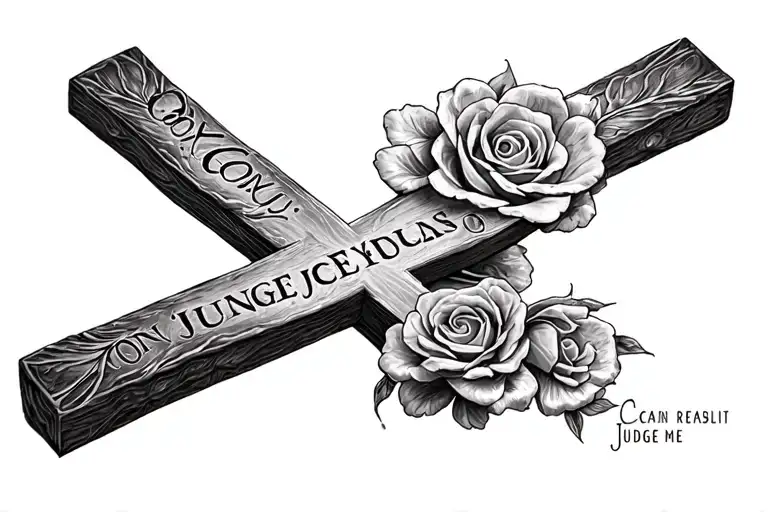 Cross Only God Can Judge Me