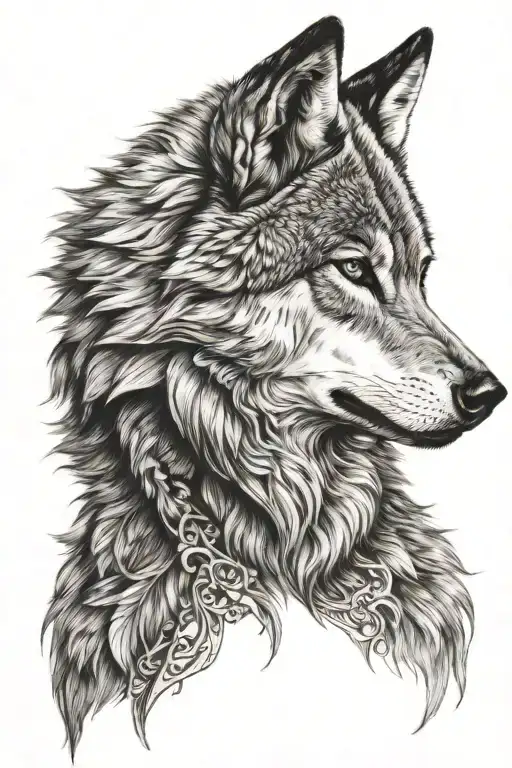 Wolf Looking Forward