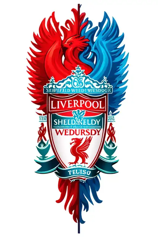 Sheffield Wednesday Fc Vs Liverpool Tattoo With Ynwa