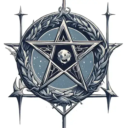 Cutest Standing Around A Pentagram Surrounded