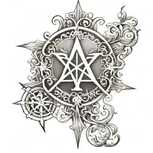 Chi Rho With Filigree