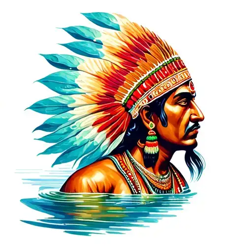 Vintage Indian Water