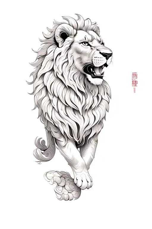 A Chinese Lionp