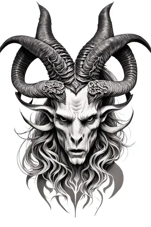 Baphomet Tattoo Design