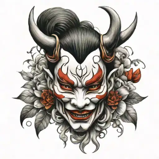 Geisha Hannya Mask