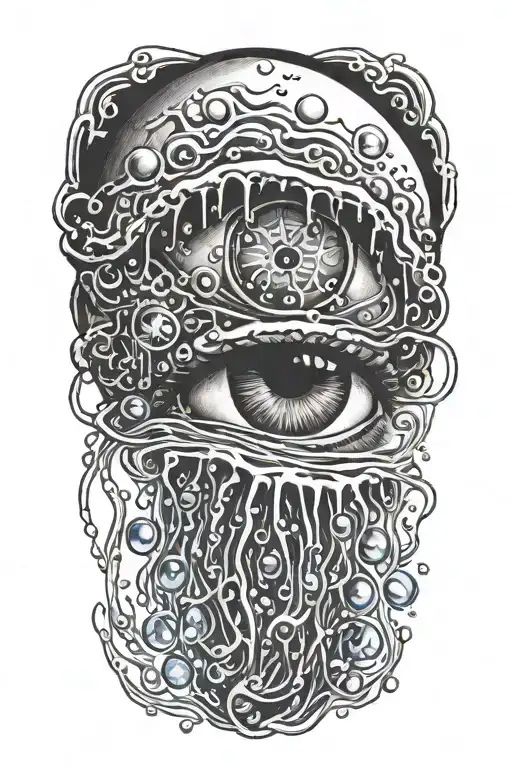 Jellyfish Bubbles Into Eyes Tears