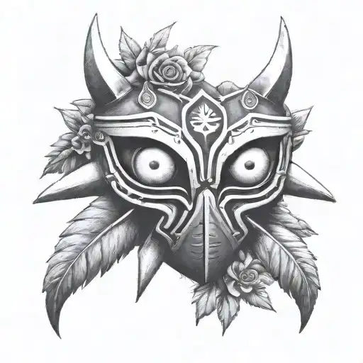 Majoras Mask From Zelda