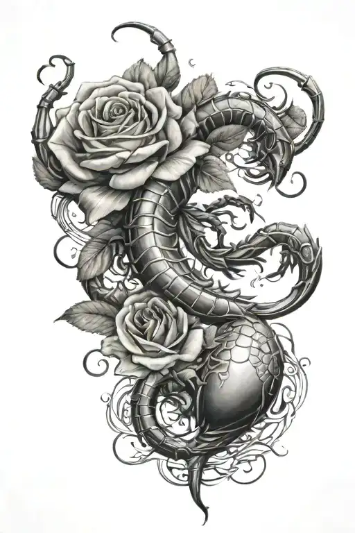 Rose And Scorpion