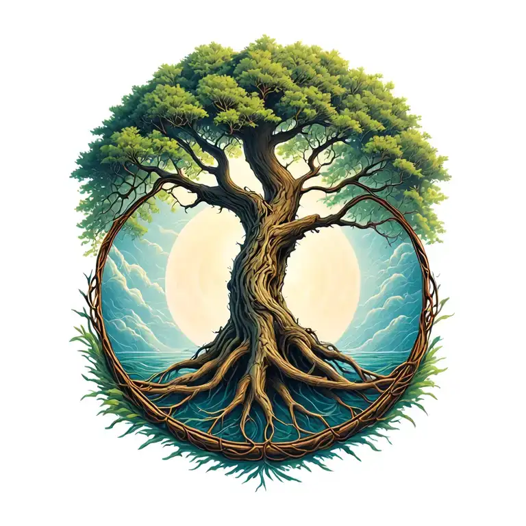 Tree Of Life Intertwined