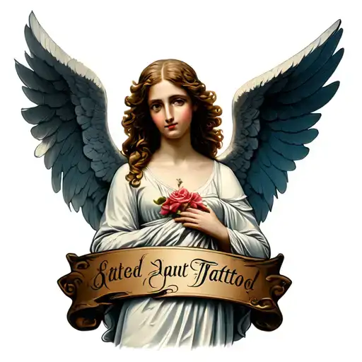 Angel With Label
