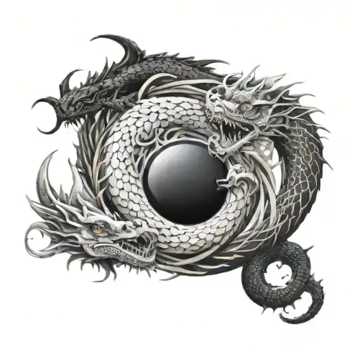 Dragon Yin Yang