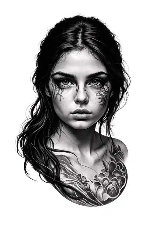 The Woman With The Oppressed Eyes