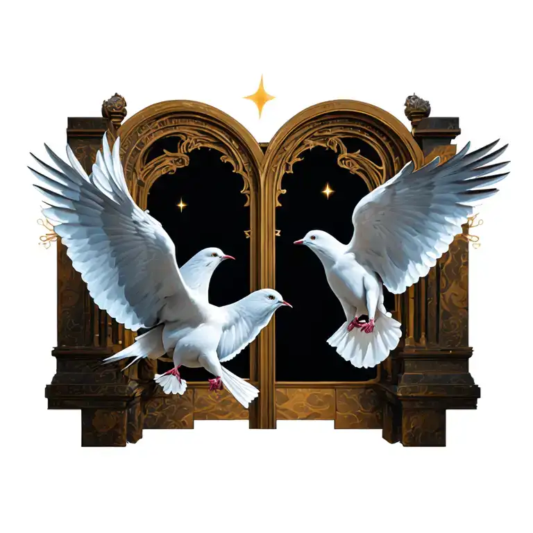Doves And Heavens Gates