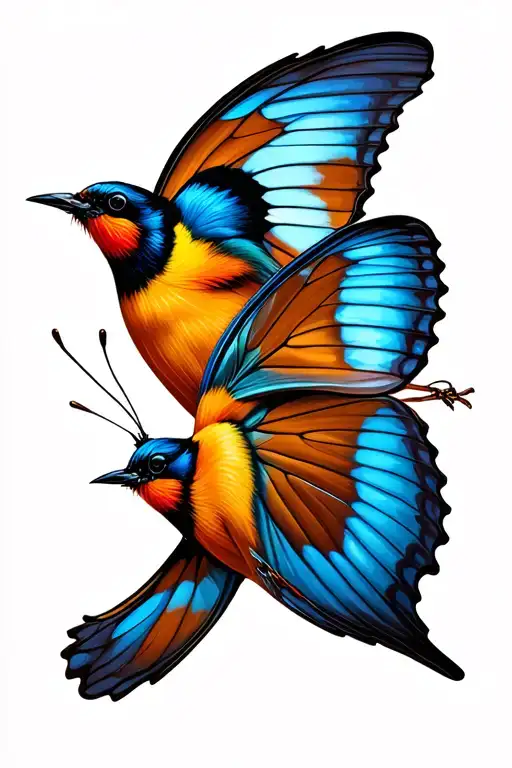 Butter Fly Birds