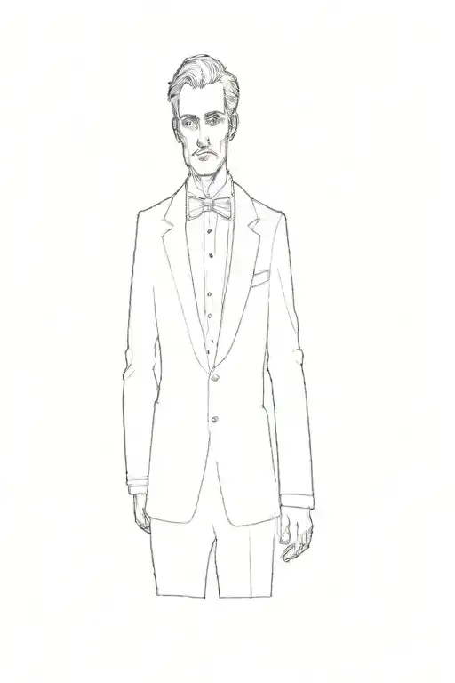 A Man In A Tuxedo