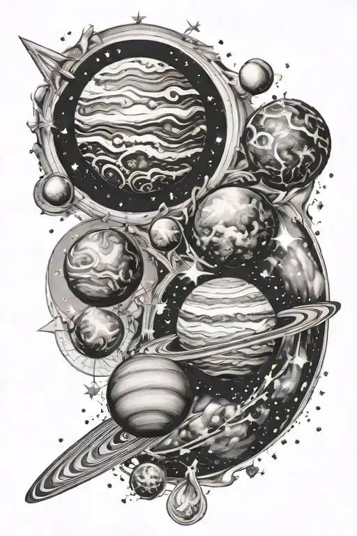 Planets Stars And Nebulas