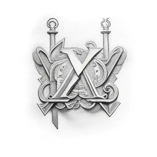 Roman Numerals Band Shading