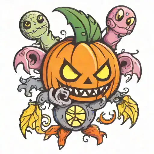 Halloween Kawaii Monster