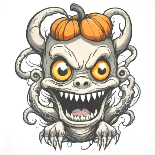 Kawaii Halloween Monster