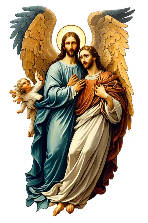 Saint Jude St Francis And Arc Angel Michael